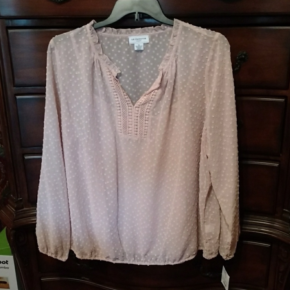 Liz Claiborne sheer top